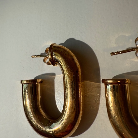 Rabanne Link Hoop Earrings - Picture 4 of 5